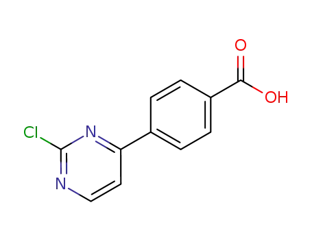 4-(2-클로로-피리미딘-4-일)-벤조산