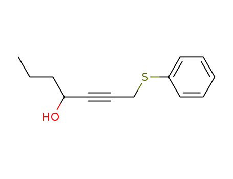 1-(phenylthio)hept-2-yn-4-ol