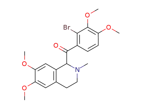 (2-bromo-3,4-dimethoxy-phenyl)-(6,7-dimethoxy-2-methyl-1,2,3,4-tetrahydro-isoquinolin-1-yl)-methanone