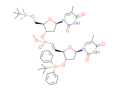 C<sub>10</sub>H<sub>14</sub>N<sub>2</sub>O<sub>4</sub>CSiC<sub>16</sub>H<sub>16</sub>C<sub>10</sub>H<sub>14</sub>N<sub>2</sub>O<sub>5</sub>PO<sub>2</sub>CH<sub>3</sub>SiC<sub>6</sub>H<sub>14</sub>