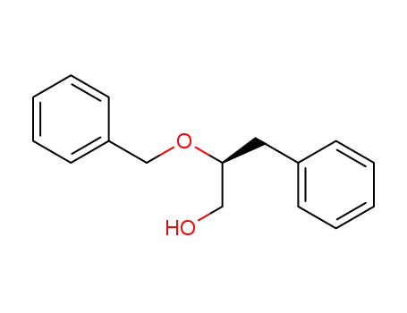 Molecular Structure of 123394-79-6 ((S)-2-(benzyloxy)-1-hydroxy-3-phenylpropane)