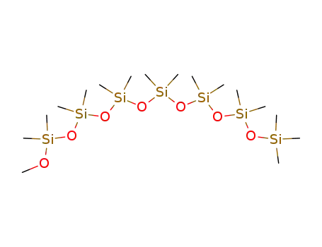 Molecular Structure of 78825-01-1 (Heptasiloxane,
1-methoxy-1,1,3,3,5,5,7,7,9,9,11,11,13,13,13-pentadecamethyl-)
