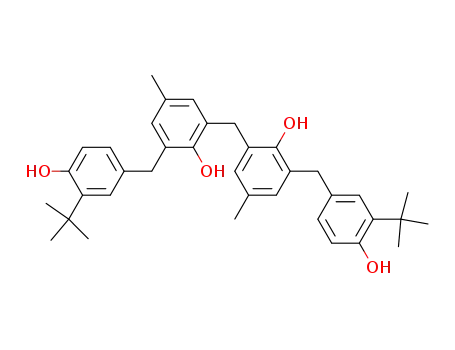 6,6'-bis(3-tert-butyl-4-hydroxybenzyl)-4,4'-dimethyl-2,2'-methanediyldiphenol