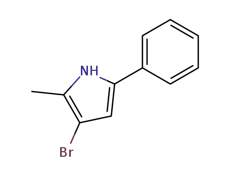 3-bromo-2-methyl-5-phenylpyrrole