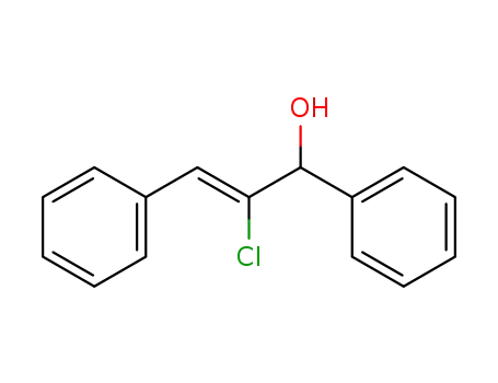 Benzenemethanol, a-[(1Z)-1-chloro-2-phenylethenyl]-