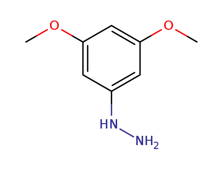 Molecular Structure of 96406-93-8 (3,5-DIMETHOXY-PHENYL-HYDRAZINE)