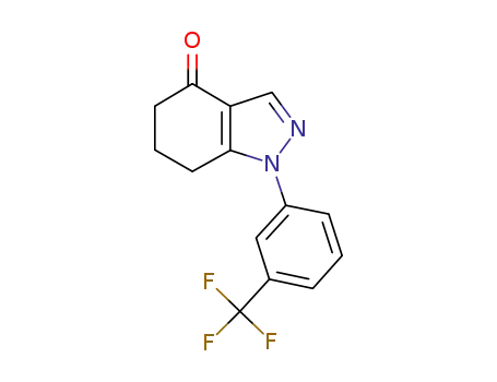 1-(3-trifluoromethylphenyl)-1,5,6,7-tetrahydroindazol-4-one