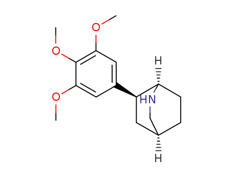 6-endo-(3',4',5'-trimethoxyphenyl)-2-azabicyclo<2.2.2>octane