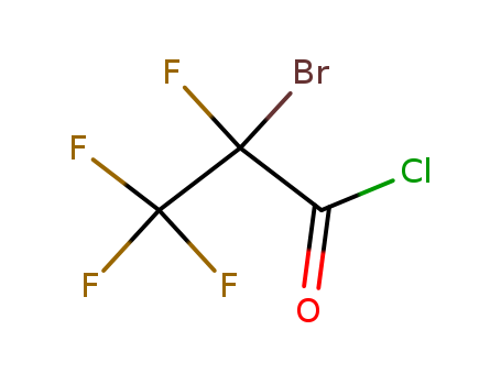 Propanoyl chloride,2-bromo-2,3,3,3-tetrafluoro-