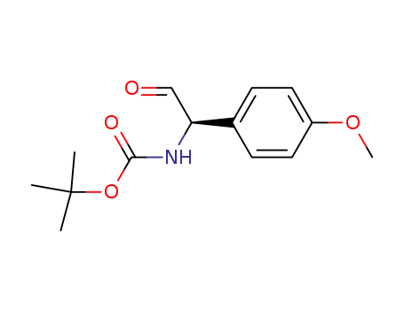 (R)-(1-(4-methoxyphenyl)-2-oxoethyl) tert-butyl carbamate