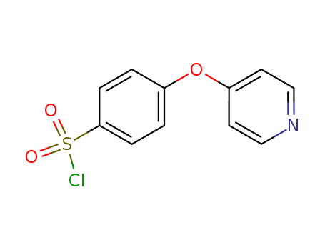 Benzenesulfonyl chloride, 4-(4-pyridinyloxy)-