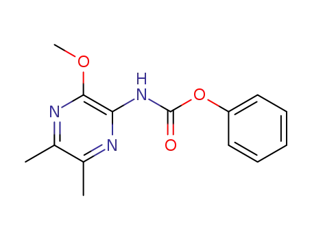 phenyl N-(5,6-dimethyl-2-methoxypyrazin-3-yl)carbamate