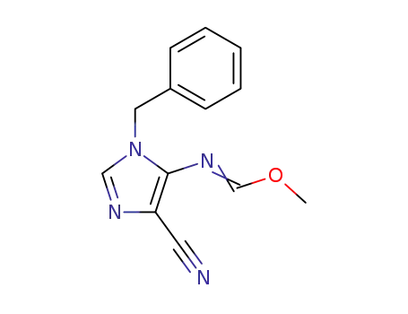 Methanimidic acid, N-[4-cyano-1-(phenylmethyl)-1H-imidazol-5-yl]-,
methyl ester