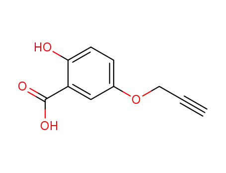 2-Hydroxy-5-(2-propynyloxy)benzoic acid