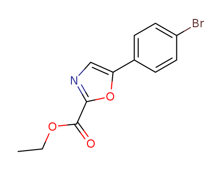Ethyl 5-(4-broMophenyl)oxazole-2-carboxylate