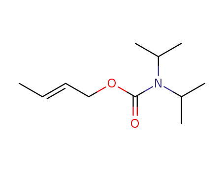Carbamic acid, bis(1-methylethyl)-, (2E)-2-butenyl ester