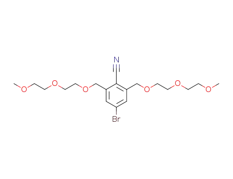 4-bromo-2,6-bis-(2,5,8-trioxanonyl)-benzonitrile