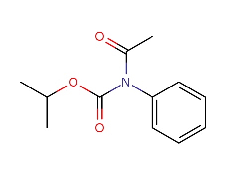 Molecular Structure of 5833-25-0 (isopropyl N-(acetyl)-N-(phenyl)carbamate)