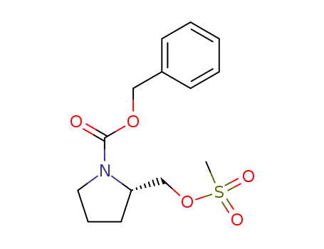 (S)-benzyl 2-((methylsulfonyloxy)methyl)pyrrolidine-1-carboxylate