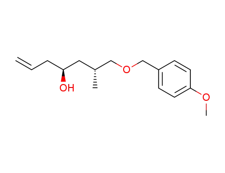 (4S,6R)-7-(p-methoxybenzyloxy)-6-methylhept-1-en-4-ol