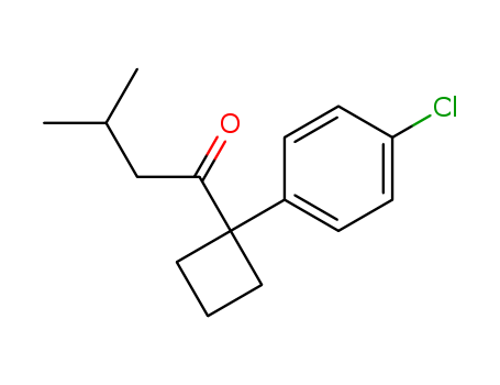 1-[1-(4-CHLOROPHENYL)CYCLOBUTYL]-3-METHYLBUTAN-1-ONE