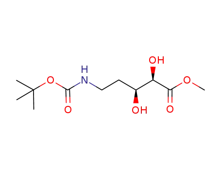 methyl (2R,3S)-5-[(tert-butoxycarbonyl)amino]-2,3-dihydroxypentanoate