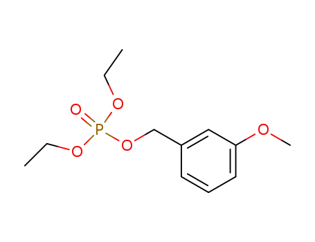 Phosphoric acid, diethyl (3-methoxyphenyl)methyl ester