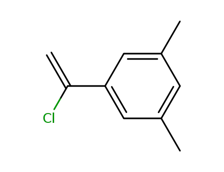 Molecular Structure of 61172-35-8 (Benzene, 1-(1-chloroethenyl)-3,5-dimethyl-)