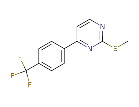2-methylsulfanyl-4-(4-trifluoromethylphenyl)-pyrimidine