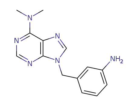 9H-Purin-6-amine, 9-((3-aminophenyl)methyl)-N,N-dimethyl-