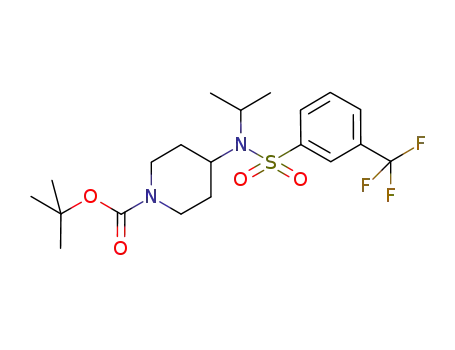 C<sub>20</sub>H<sub>29</sub>F<sub>3</sub>N<sub>2</sub>O<sub>4</sub>S