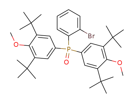 Phosphine oxide,
bis[3,5-bis(1,1-dimethylethyl)-4-methoxyphenyl](2-bromophenyl)-
