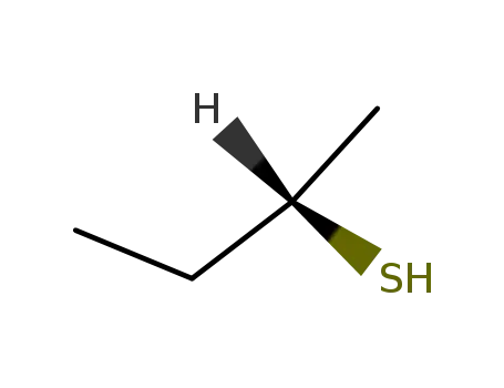 Molecular Structure of 20407-74-3 ([S,(+)]-2-Butanethiol)