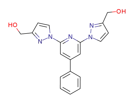 2,6-bis(3'-hydroxymethyl-1'-pyrazolyl)-4-phenylpyridine
