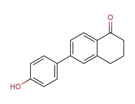 6-(4-hydroxyphenyl)-3,4-dihydronaphthalen-1(2H)-one