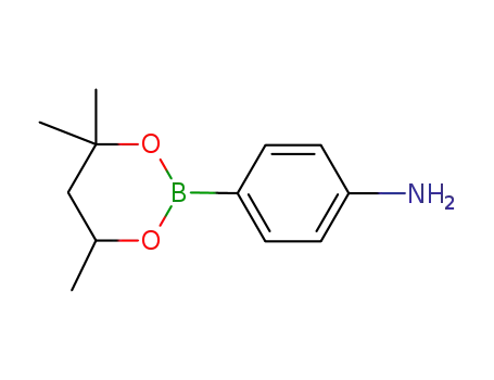 4-(4,4,6-trimethyl-1,3,2-dioxaborinan-2-yl)phenylamine