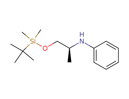 (S)-N-(1-methyl-2-t-butyldimethylsilyloxyethyl)aniline