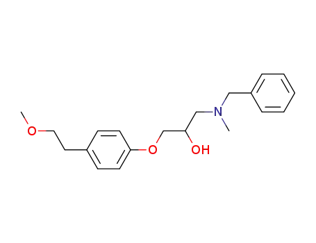 1-(benzylmethylamino)-3-<4-(2-methoxyethyl)phenoxy>propan-2-ol