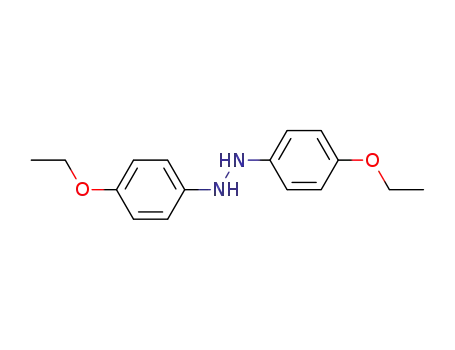 Molecular Structure of 1034-25-9 (Hydrazine, 1,2-bis(4-ethoxyphenyl)-)