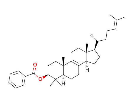 Molecular Structure of 7408-47-1 (4,4-Dimethylzymosterol benzoate)