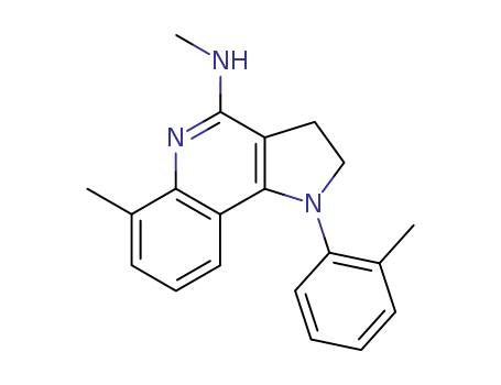 1H-Pyrrolo[3,2-c]quinolin-4-amine,2,3-dihydro-N,6-dimethyl-1-(2-methylphenyl)-