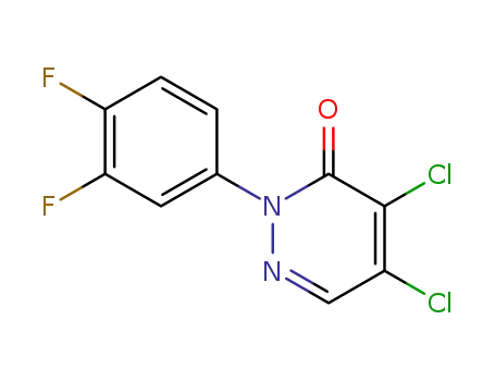 3(2H)-Pyridazinone, 4,5-dichloro-2-(3,4-difluorophenyl)-