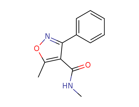 N,5-DIMETHYL-3-PHENYLISOXAZOLE-4-CARBOXAMIDE)