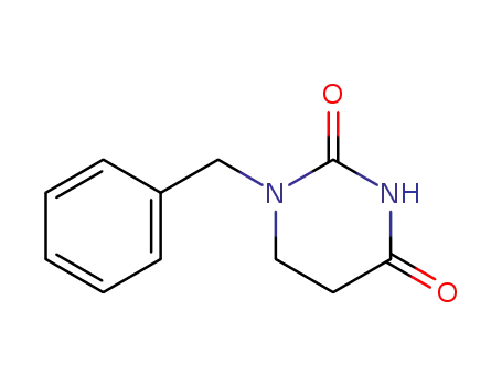 Molecular Structure of 716-99-4 (1-benzyl-1,3-diazinane-2,4-dione)