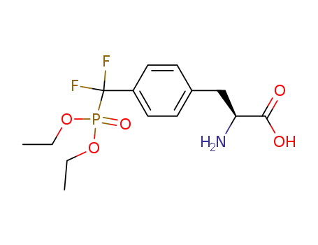 L-Phenylalanine, 4-[(diethoxyphosphinyl)difluoromethyl]-