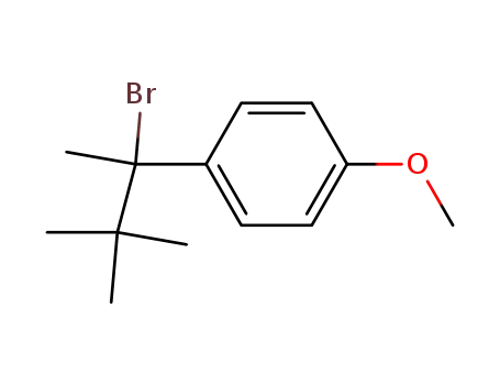 1-(2-Bromo-3,3-dimethylbutan-2-yl)-4-methoxybenzene