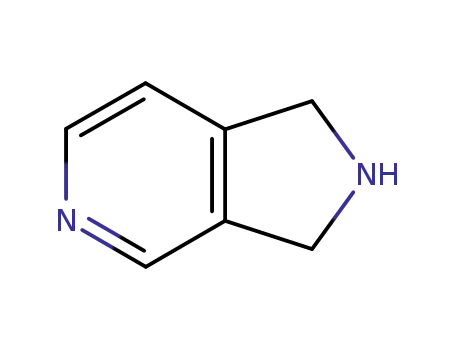 Molecular Structure of 496-13-9 (2,3-DIHYDRO-1H-PYRROLO[3,4-C]PYRIDINE)