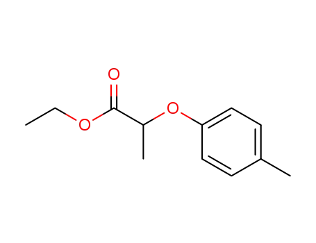 Molecular Structure of 70044-36-9 (Propanoic acid, 2-(4-methylphenoxy)-, ethyl ester)