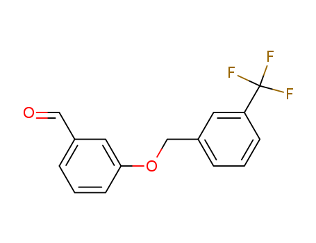 3-{[3-(trifluoromethyl)benzyl]oxy}benzaldehyde(SALTDATA: FREE)