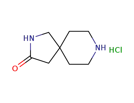 Molecular Structure of 945892-88-6 (2,8-DIAZASPIRO[4.5]DECAN-3-ONE HYDROCHLORIDE)